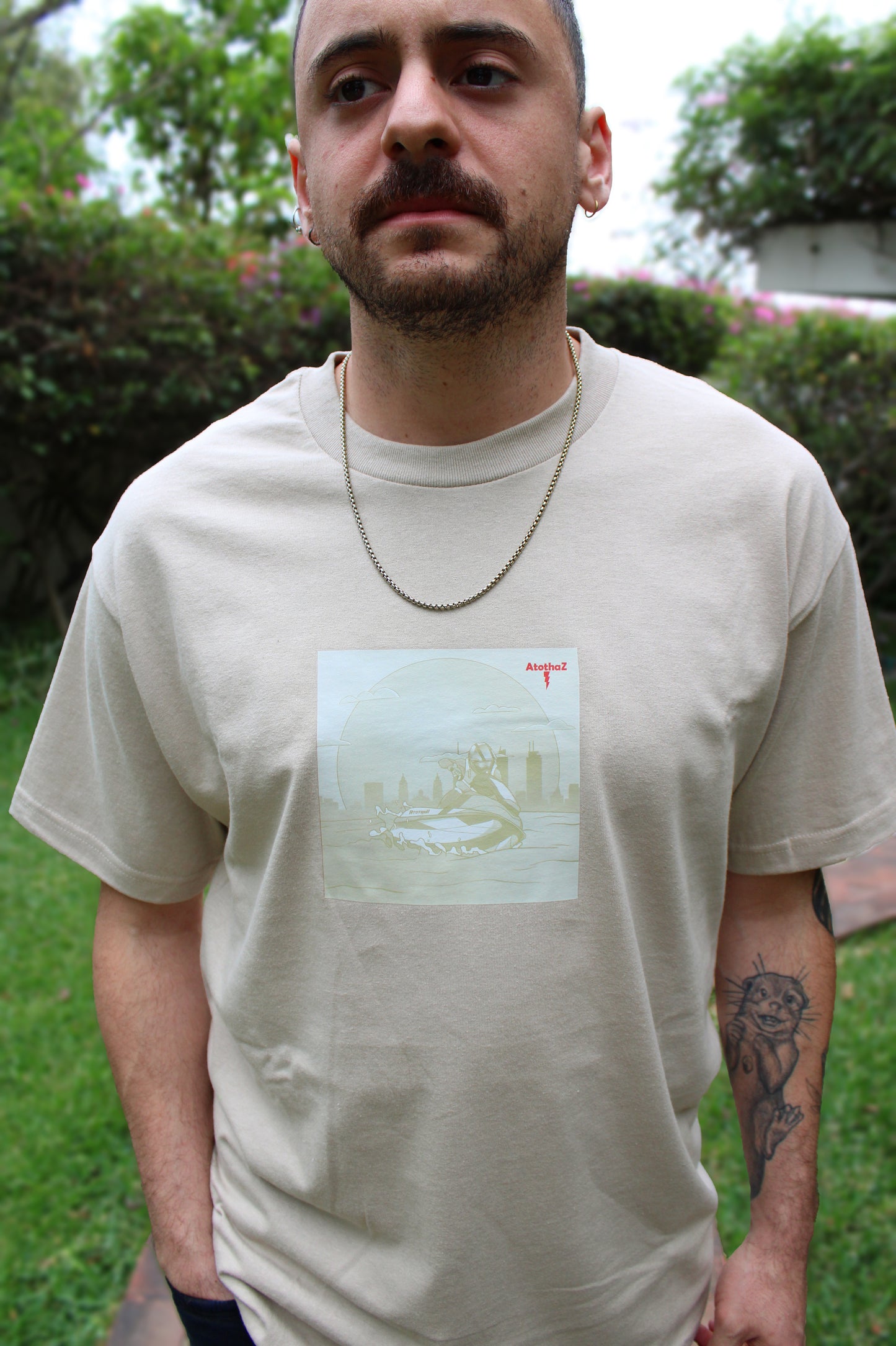 A to tha Z® Wave Runner - Sand Tee