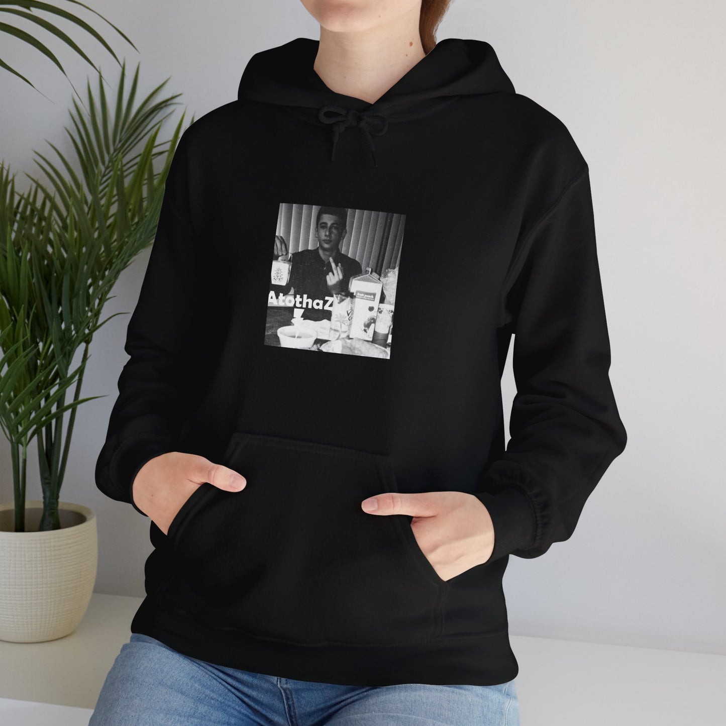 A to tha Z® Chinese Takeout - Jet Black Hoodie