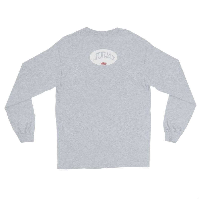 A to tha Z® Worldwide White Logo Red World - Long Sleeve Shirt - 6 colors