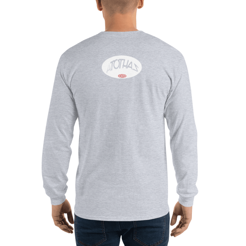 A to tha Z® Worldwide White Logo Red World - Long Sleeve Shirt - 6 colors