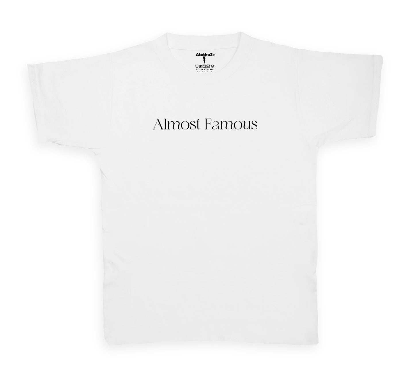 A to tha Z® Almost Famous - Cream White Tee