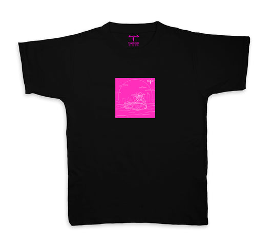 A to tha Z® Wave Runner T-Shirt - Jet Black