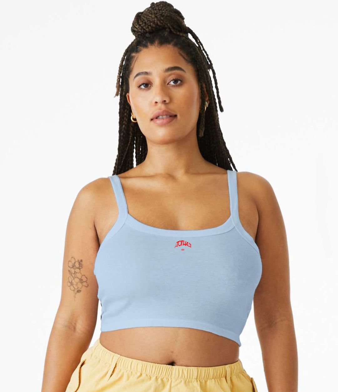 A to tha Z® Micro Strap Crop Tops ~ 11 colors