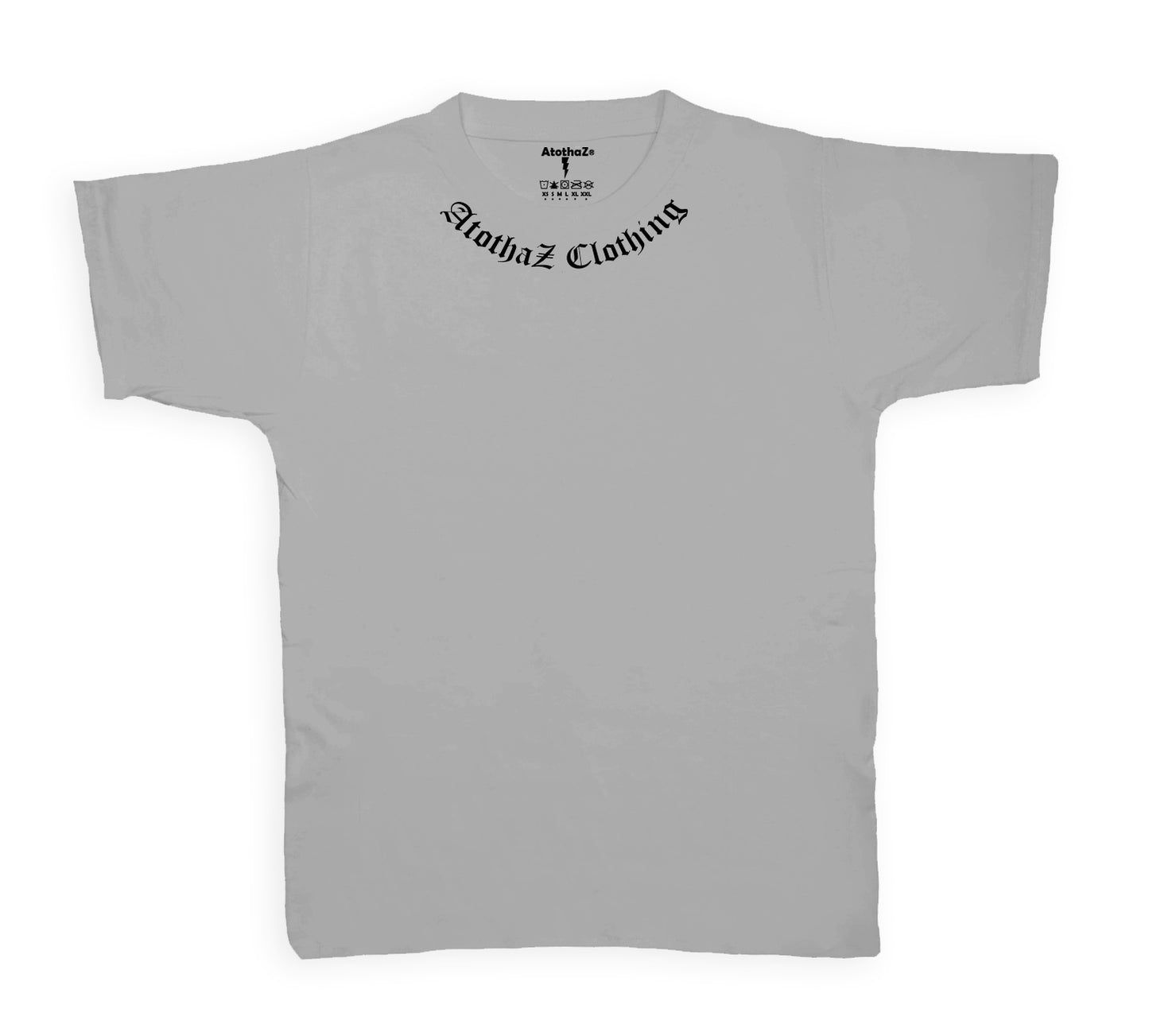 A to tha Z® Black Neck Logo Tee - 4 Colors