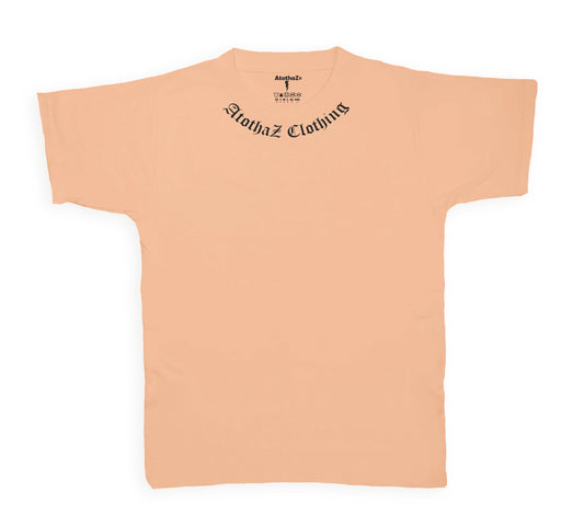 A to tha Z® Black Neck Logo Tee - 4 Colors