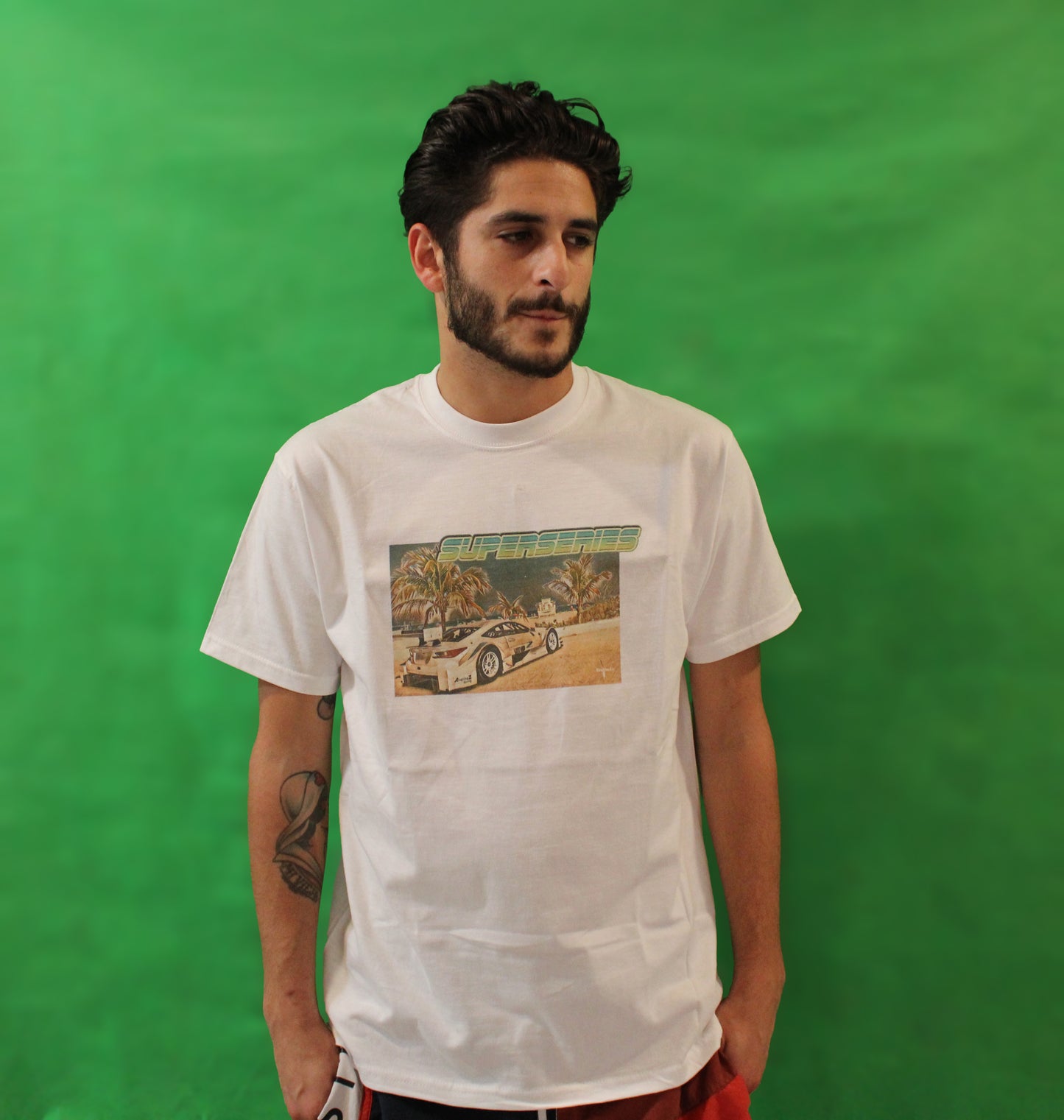 A to tha Z® SUPERSERIES - Cream White Tee