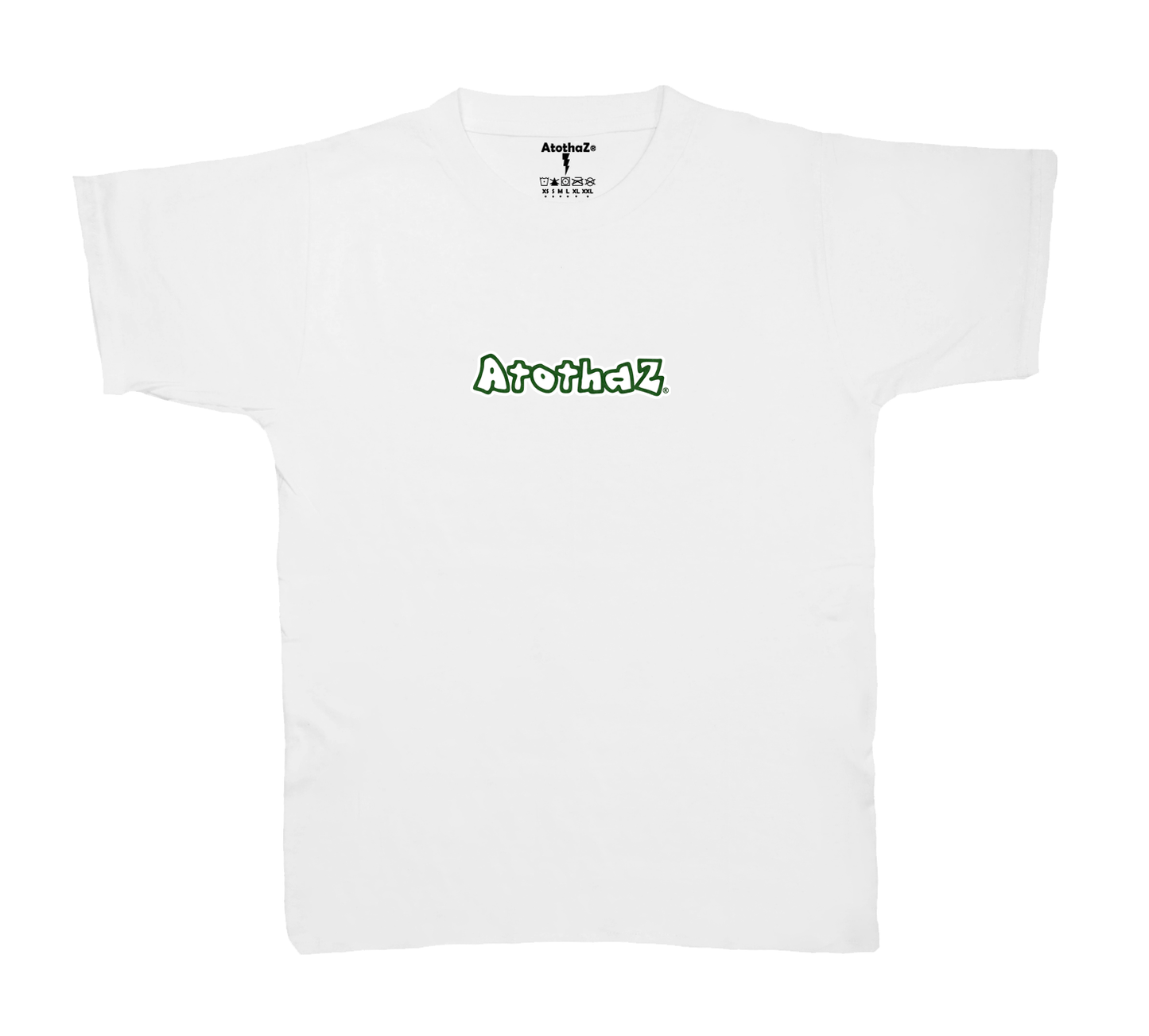 A to tha Z® Box Logo - White Tee