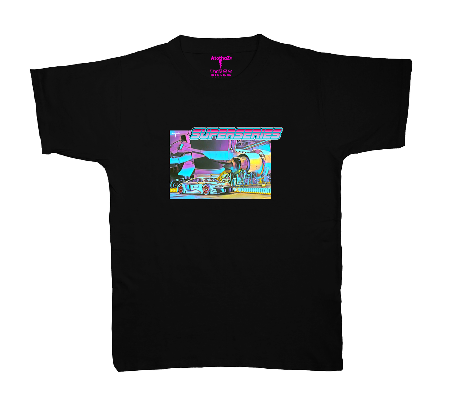 A to tha Z® SUPERSERIES - Jet Black Tee