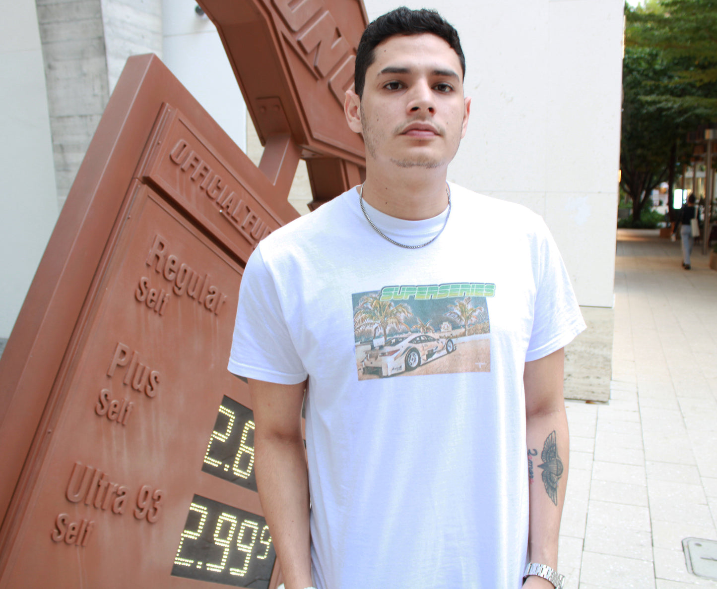 A to tha Z® SUPERSERIES - Cream White Tee